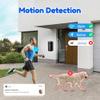 Denash 1080P Wireless Video Doorbell Camera with 2-Way Talk, PIR Motion Detection, IR Night Vision, Voice Changer, 4000 mAh, for Seniors view 4