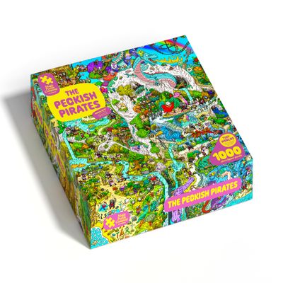 The Peckish Pirates 1,000-Piece Puzzle, The Magic Puzzle Company Series Four