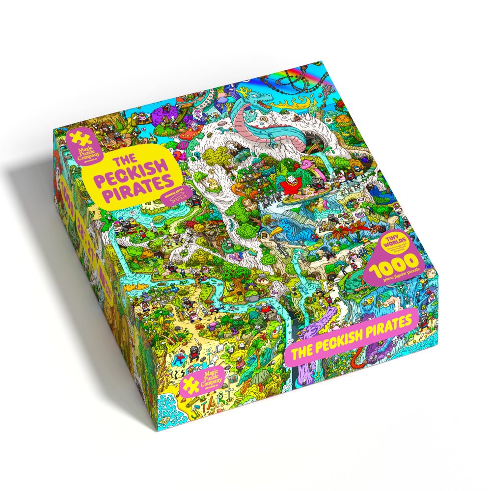 The Peckish Pirates 1,000-Piece Puzzle, The Magic Puzzle Company Series Four
