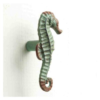 ZoRHac Vintage Door Knocker, Green Horse