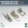 TAKOM 1:350 Multifunctional Boat Pr.23370 & Sabotage Boat Pr.21980 Model Kit, 2+2 (6 Ships Included) view 4