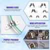 Unifizz 12 mm Rigid Conduit Strap, 2-Hole U-Bracket, Cable Clamp, 304 Stainless Steel, 20-Pack view 4