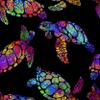 HEKO PANELS Washable Tablecloth, Colorful Turtles, 140 x 350 cm view 3