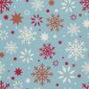 HEKO PANELS Washable Tablecloth, Snowflakes, 140 x 450 cm view 3