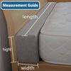 AQIGR Bed Gap Filler, 140 x 25 x 25 cm, Color 5 view 2