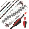 surwolf 32" Pure Carbon Arrows, Spine 300–1000, 12-Pack view 1