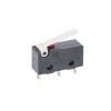 REIUAFWYGV 10-Pack Mini Limit Switches, 2/3-Pole NO/NC, 5 A 250 VAC, KW11-3Z Roller Lever, 2-Pole with Handle view 3