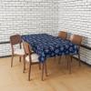 HEKO PANELS Washable Tablecloth, Winter Snowflakes, 55 x 43 in view 2
