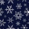 HEKO PANELS Washable Tablecloth, Winter Snowflakes, 55 x 43 in view 3