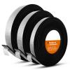 Wulkow EPDM Closed-Cell Foam Rubber Self-Adhesive Sealing Tape, 40 x 1 mm x 8 m view 1