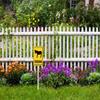 Geroclonup Sign with Metal Stake, 11.7 x 15.2 cm, Durable Aluminum Sign for Outdoor Use, Waterproof Yard Decoration view 2