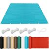 Customizable Rectangular Sun Shade Sail 45 x 350 cm, 98% UV Protection, Sky Blue view 1