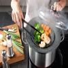 GEFU BOLLA Boil-Over Guard | Silicone Pan Splatter Guard & Steamer Insert | 19–28 cm, Heat-Resistant up to 230°C view 3