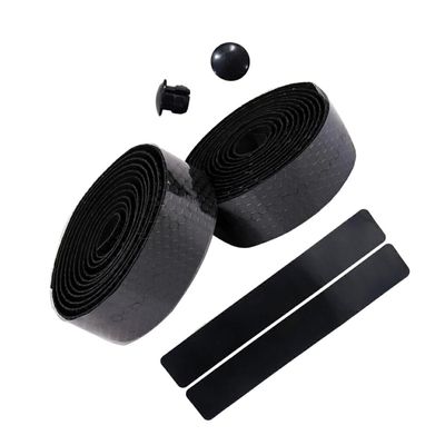 tuwiwol Non-Slip, Wear-Resistant Silicone Handlebar Tape with Accessories, Black