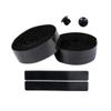 tuwiwol Non-Slip, Wear-Resistant Silicone Handlebar Tape with Accessories, Black view 2