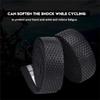 tuwiwol Non-Slip, Wear-Resistant Silicone Handlebar Tape with Accessories, Black view 4