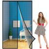 Magnetic Insect Screen Door 215 x 205 cm, Reinforced Black Fly Curtain view 1