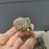 MCQWOMFQAK 1-Piece Natural Quartz Crystal Pyrite Carved Hedgehog Stone view 2