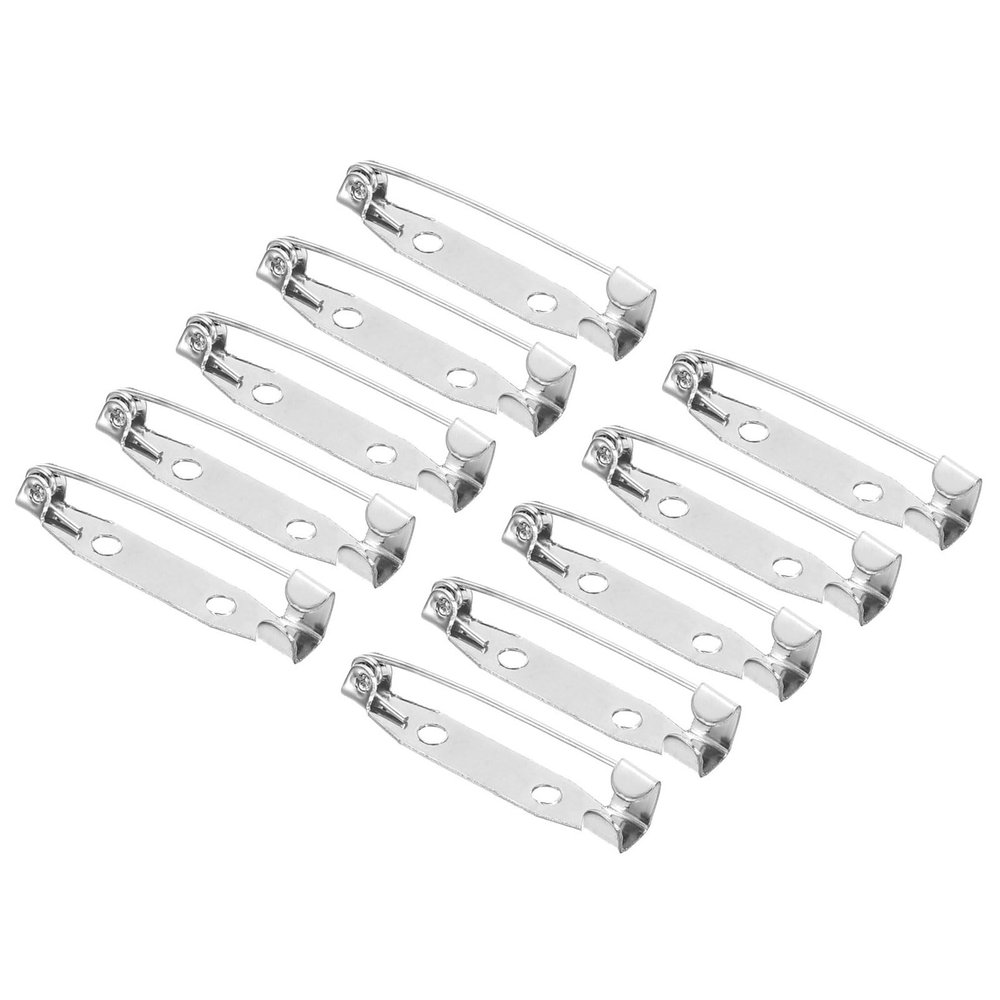 YOKIVE 150-Piece Safety Pins, Brooch Clasp Pins for Sewing and Crafts, Ideal for Home, Store, and Daily Use, Silver, 1.18 in