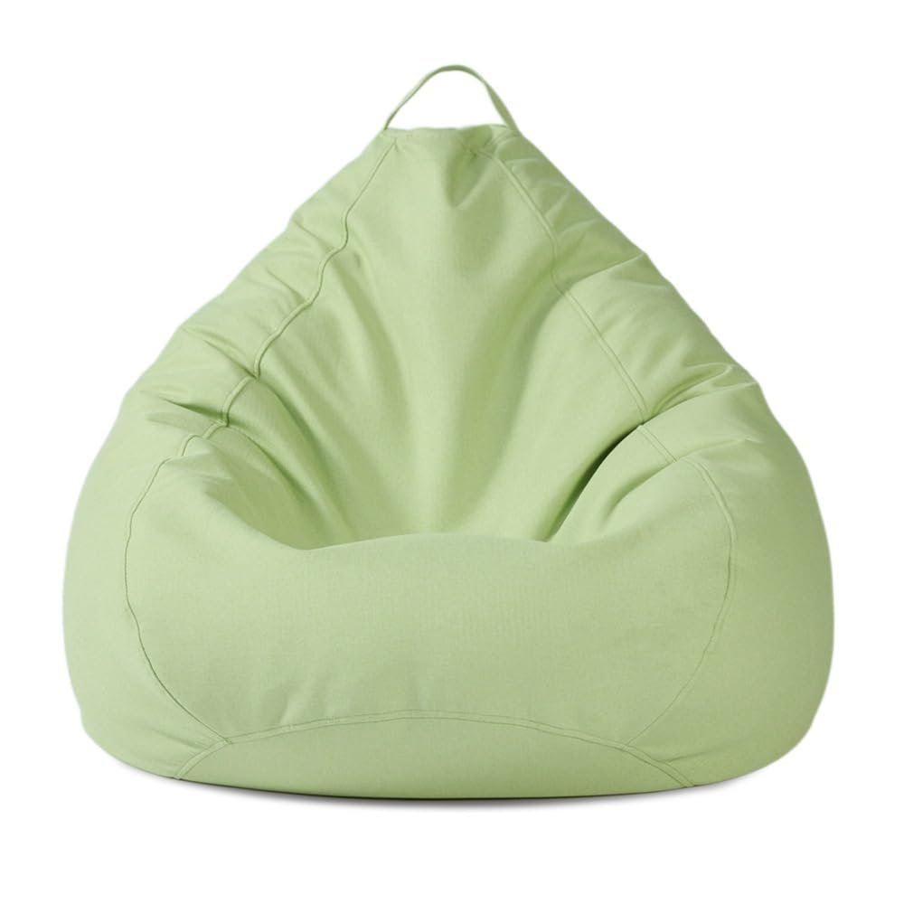 Odot Bean Bag Cover for Teens and Adults, Unfilled Polyester Cover, Green, 70 x 80 cm