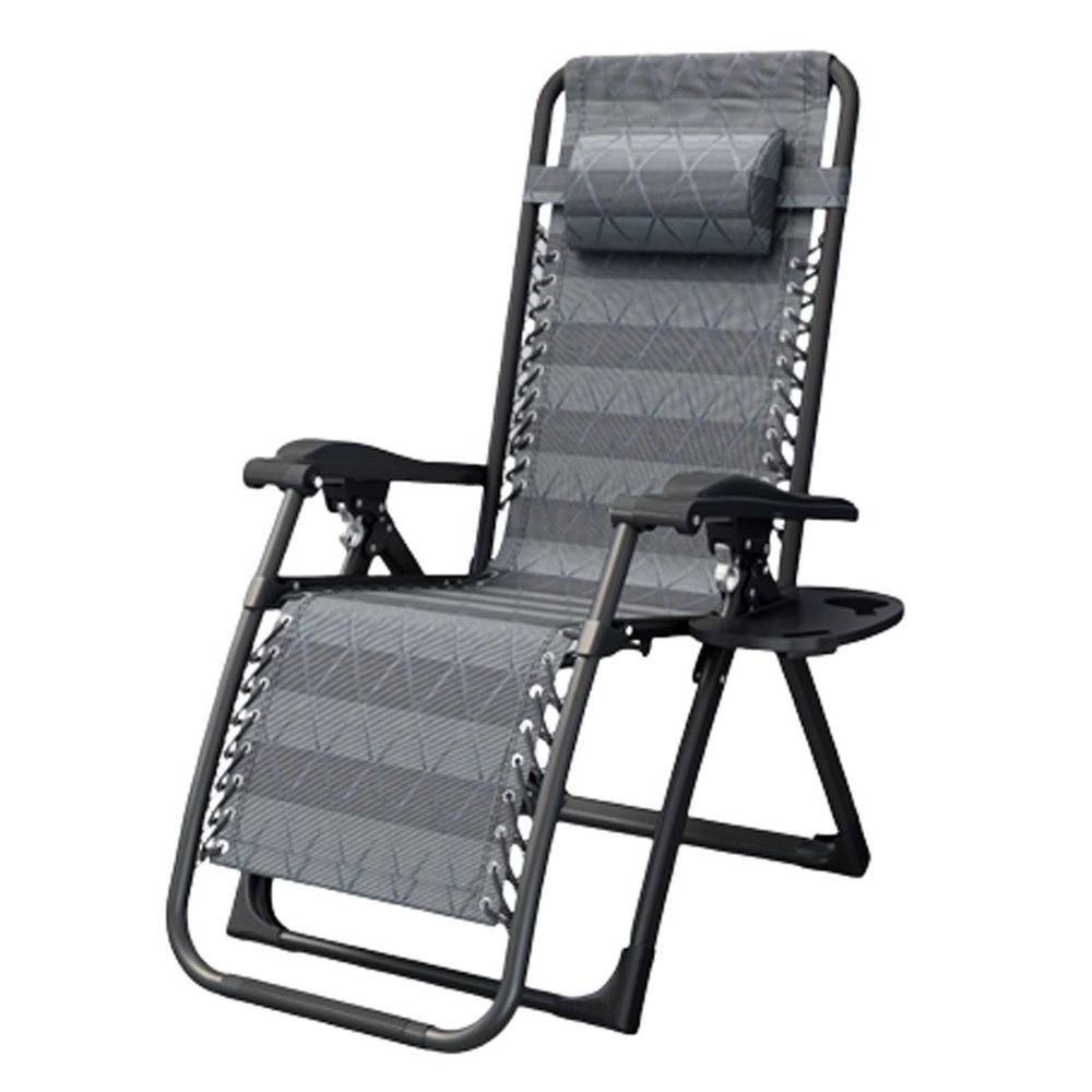 Guyifuny Adjustable Folding Patio Lounge Chair