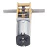 DC Worm Gear Motor, High-Density Metal Gearbox, 34 RPM, Zinc Alloy and Brass, 1:18 Reduction Ratio view 3