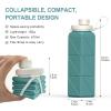 BEAUTAIL Collapsible Water Bottle, 610 ml, Silicone Travel Bottle view 3