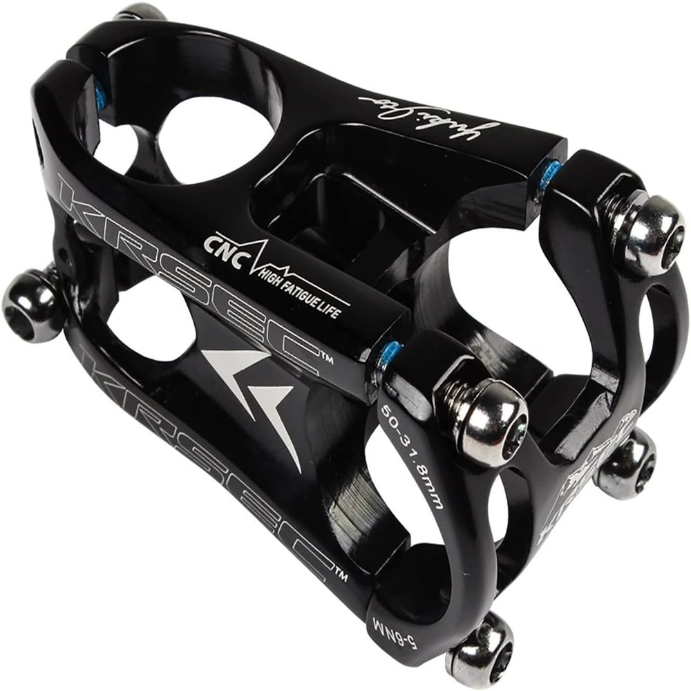 LoKori 50 mm Aluminum Alloy Bicycle Stem, 31.8 mm, 3D Forged, Ultra-Light