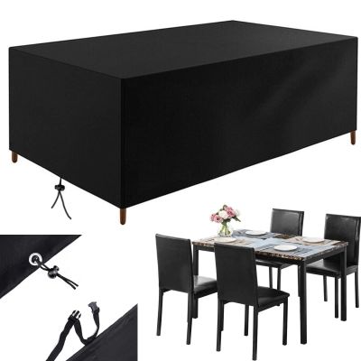 HNKDKJ 420D Oxford Outdoor Furniture Cover, Waterproof with Windproof Buckles, 105 x 55 x 85 cm