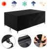 HNKDKJ 420D Oxford Outdoor Furniture Cover, Waterproof with Windproof Buckles, 105 x 55 x 85 cm view 2