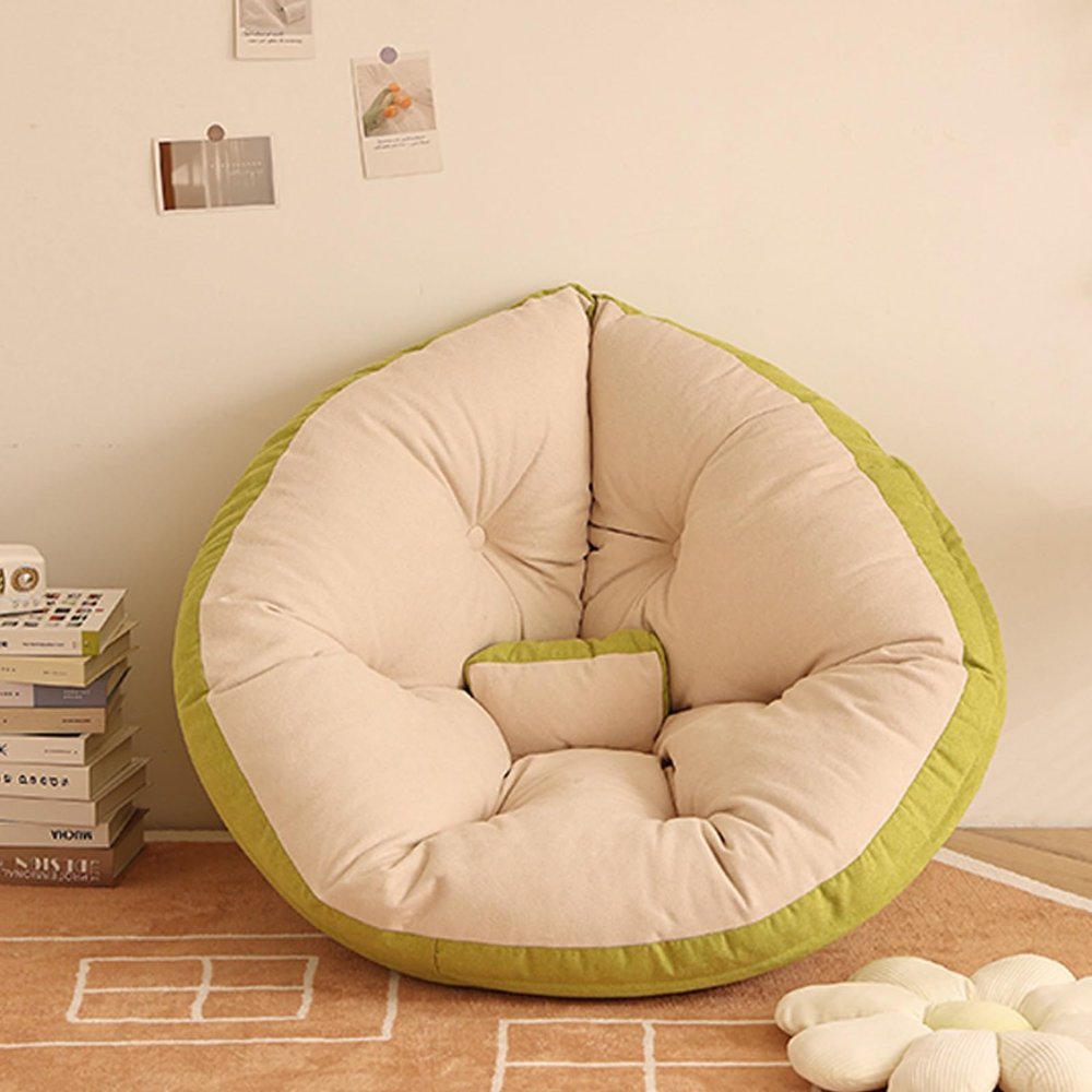 MIAOMI Hanging Swing Chair Cushion, Green Beige, 185 x 90 cm