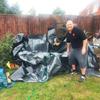 3x6 m Black HDPE Pond Liner, Waterproof UV- and Weather-Resistant Film for Fish Ponds, Wells and Waterfalls (23 x 36 view 2