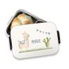 hellomini Mepal Personalized Kids' Lunch Box with Compartments, Alpaca Blue view 1