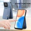 Case Compatible with Huawei Pura 70 Ultra 5G and Huawei P70 Art, Zipper, Card Slots, Built-In Magnet, Kickstand, Black view 3