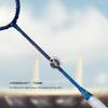 HUNDRED Medal Master Strung Badminton Racket, Navy/Blue, Standard Size view 2