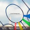 HUNDRED Medal Master Strung Badminton Racket, Navy/Blue, Standard Size view 4