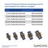 Lumonic 4 mm PU Tube Bulkhead Fitting with Push-In Connections view 3