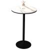 Modern Round Bar Table, 105 cm High view 1