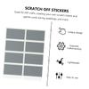 Rectangular Scratch-Off Stickers, 200-Pack, Self-Adhesive Paper view 4
