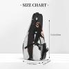 JCVOTREL Black Gibbon Monkey Sling Chest Bag for Men and Women, Crossbody Shoulder Bag, One Size view 2