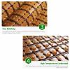 Durable Carbonized Bamboo Cooling Mat, Brown, 70 x 140 cm / 28 x 55 in view 4