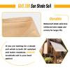 Rectangular Waterproof Shade Sail 3.5 x 6 m, Dark Gray view 4