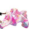 DUNSBY Belly Dance Fans with Silk Veil, Gold, XXL 280 x 90 cm, 2-Piece Set view 3