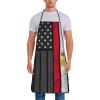 Oudrspo Vintage France, French & American Flag Apron for Women and Men view 2
