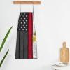 Oudrspo Vintage France, French & American Flag Apron for Women and Men view 4