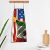 Oudrspo American Flag and Mexico Flag2 Apron for Cooking, Baking & Gardening view 4