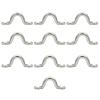 10-Piece M5 304 Stainless Steel Strap Eyes for Boat and Furniture Handles view 1