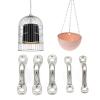 10-Piece M5 304 Stainless Steel Strap Eyes for Boat and Furniture Handles view 4