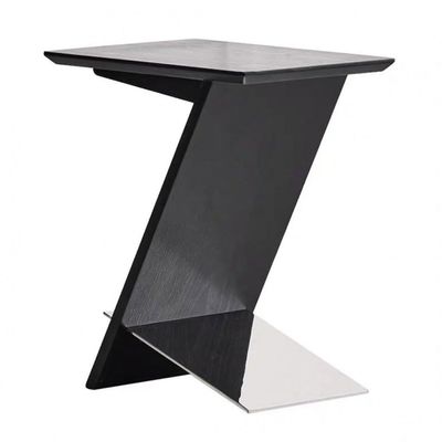 DIANXI Solid Wood Sofa Side Table