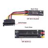 xiwai SFF-8612 OCuLink to NVMe SFF-8639 U.2/U.3 PCIe SSD Adapter Card with SATA 5 V + 12 V Power Cable view 2